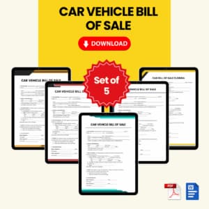 Vehicle Bill of Sale